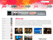 Tablet Screenshot of jeune.info